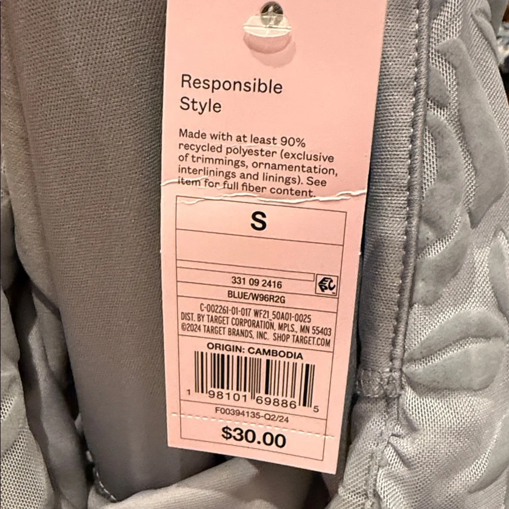 Wild Fable Off-Shoulder grey Mini Dress - Picture 7 of 7